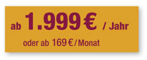 Ab 1.999� im Jahr oder ab 169�/Monat